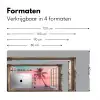 Doorkijk - Strand - Palmboom - Tropisch Muismat XXL klein -sfeer5