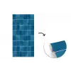 Keramiek - Structuur - Tegel - Blauw fotobehang vinyl groot 64 -3d