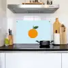 Fruit - Sinaasappel - Oranje Inductie beschemer met haakjes klein -sfeer2