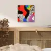 Abstract - Vormen - Kleuren - Stippen aluminium wit klein -sfeer3