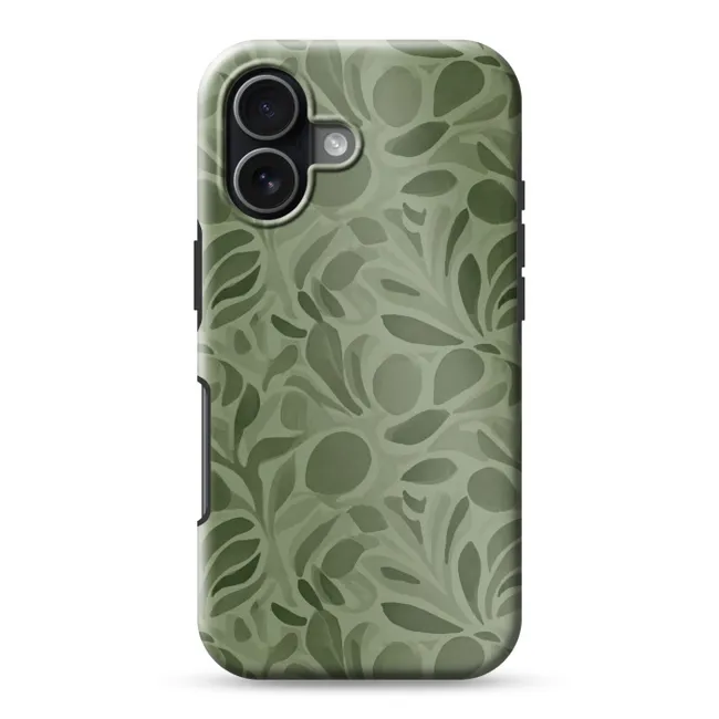 Telefoonhoesje Toughcase - Sereen - Bladeren - Groen