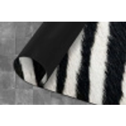 Zebra - Vacht - Klassiek - Zwart - Wit Keukenloper - keukenmat middel -closeup
