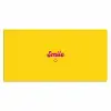 Smile - Geel - Roze Muismat XXL klein -3d_leeg