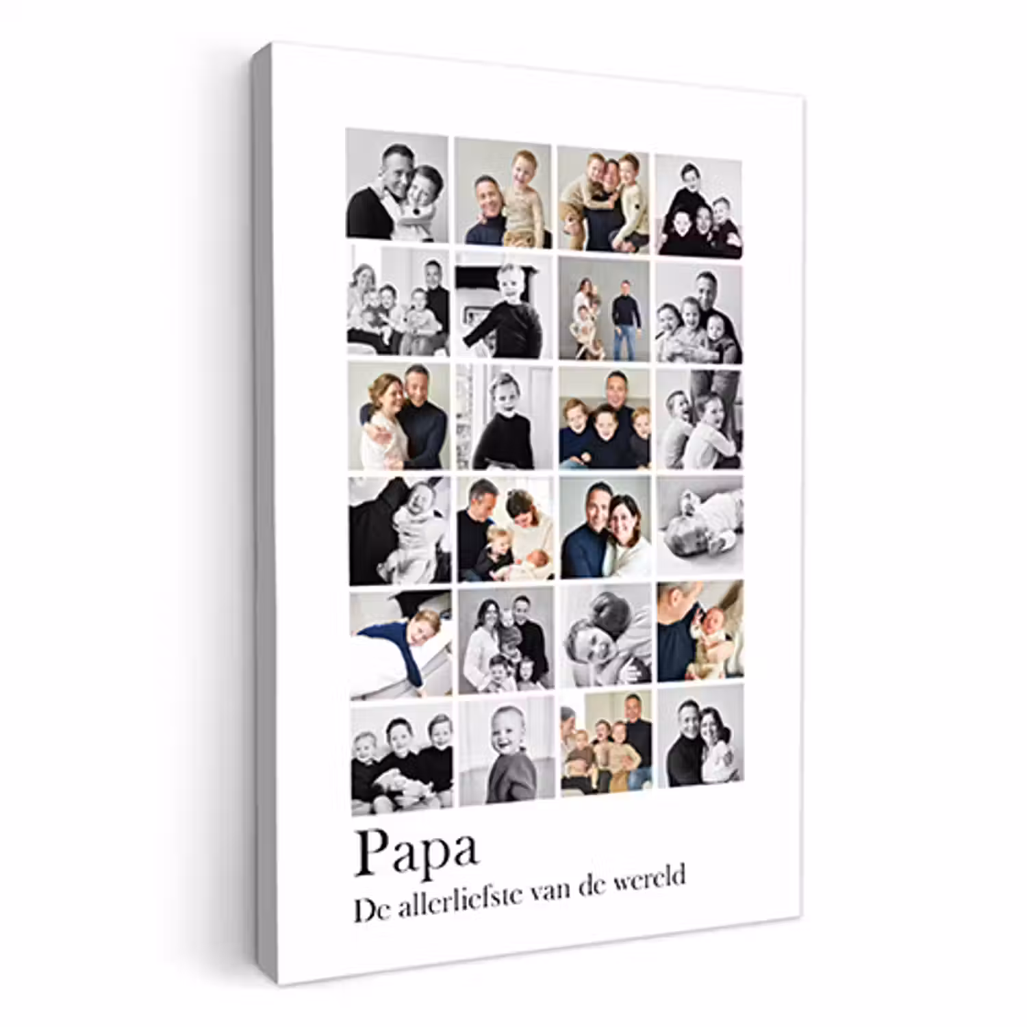 Leinwand - Collage Papa