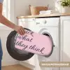 Fuck what they think - Roze - Minimalistisch Badmat klein -USP_WasbaarNL