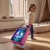 Eenhoorn - Sterren - Blauw Kinderkoffer - Roze klein -sfeer1