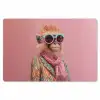 Sjaal - Aap - Zonnebril - Jasje Placemat vinyl groot -zzsfeer1_Kitchenyeah-website