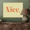 Nice - Oranje - Geel - Minimalistisch PET vilt klein -sfeer2