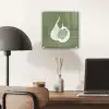 Vijgen - Minimalistisch - Getekend - Mosgroen plexiglas 5mm klein -sfeer6