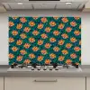 Groen - Disco - Patroon keuken achterwand spatscherm klein 900 -3d_website