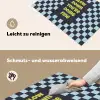 Patroon - Geblok - Blauw - Slow down you're doing fine Inductie beschemer met haakjes klein -ky-schoon-de