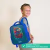Piraten wasbeer op een boot Kinderrugzak - Blauw middel -sfeer3_FR