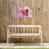 Disco - Fruit - Glitter - Strawberry Tuinposter op houten frame 2 cm dik klein -sfeer4