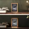 Paard - Magisch - Zwart Light Box met kabel (Tafellamp) klein -sfeer3