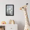 Witte koepels - Helderblauwe lucht - Gouden ornamenten fotolijst zwart zonder passe partout klein -usfeer4_kinderkamer