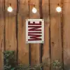 Wine - Red - Decoratie - Japandi tuinposter los doek klein -sfeer1