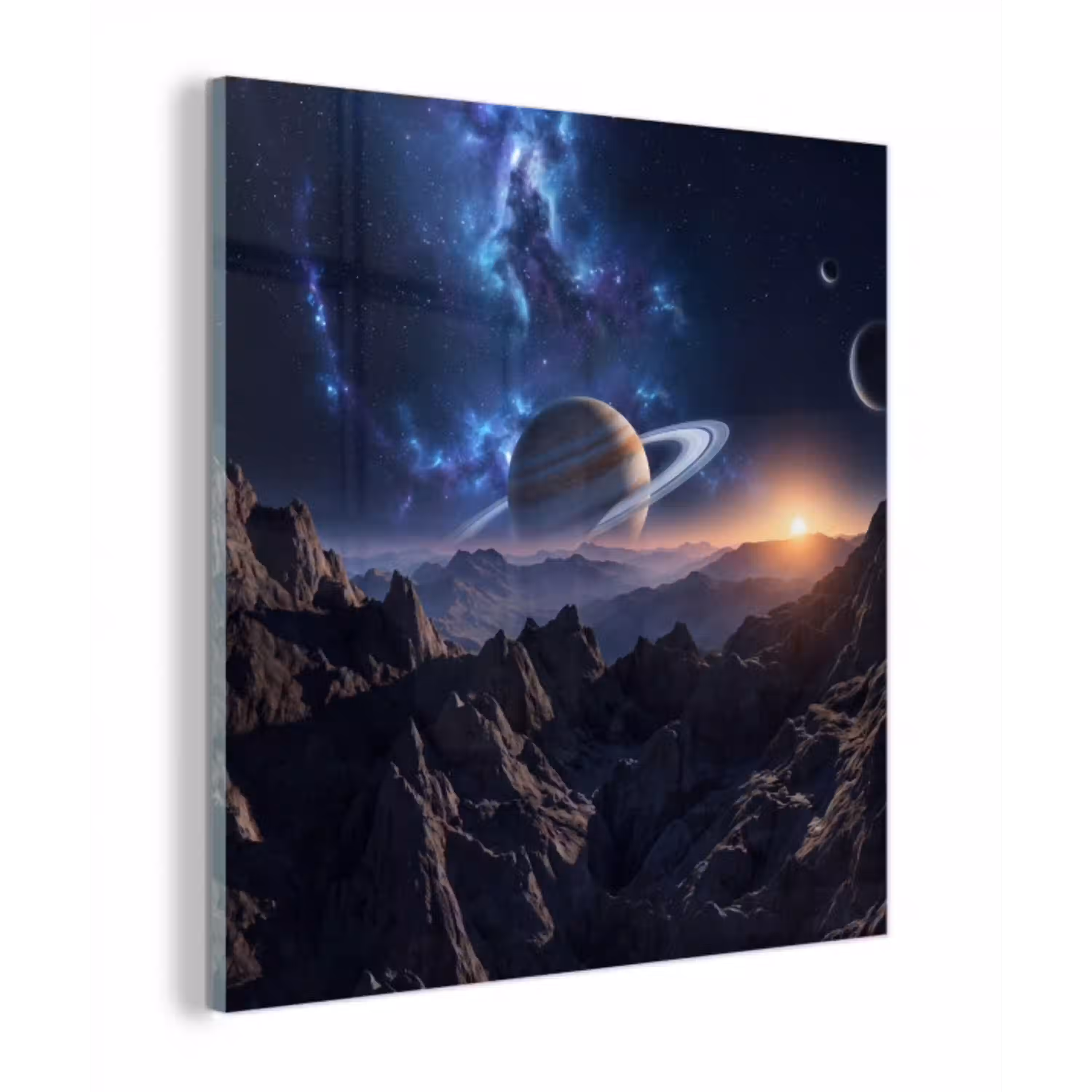 Fantasy - Kosmos - Landschap plexiglas 5mm klein -z3d