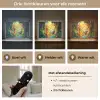 Giraf - Olifant - Bloemen - Jungle Light Box met batterij (Wandlamp kind) middel -USP_lichtkleurNL