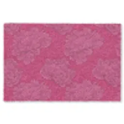 Pioenrozen - Energiek - Roze Vloerkleed Rechthoek klein 1091 -3d