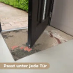 Vrouw - Azië - Kunst - Beige Deurmat klein -USP_DE
