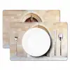 Houten - Deur - Lantaarn Placemat vinyl groot -zzsfeer2_Kitchenyeah-website