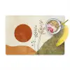 Zon - Abstract - Takken - Oranje Placemat vinyl groot -zzzproduct_Kitchenyeah-website