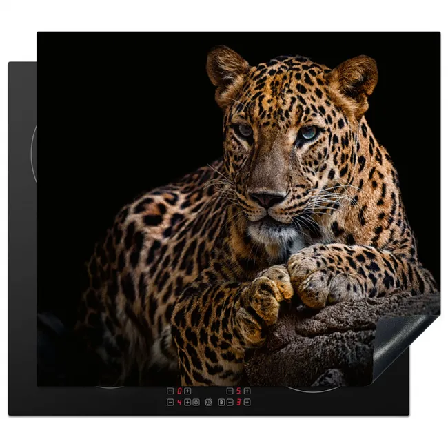 Blik van de Verscholen Jager Inductie beschermer vinyl 3mm middel -3d