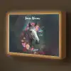 Paard - Natuur - Bloemen - Bos - Dieren Light Box met batterij (Wandlamp kind) middel -z3d_website