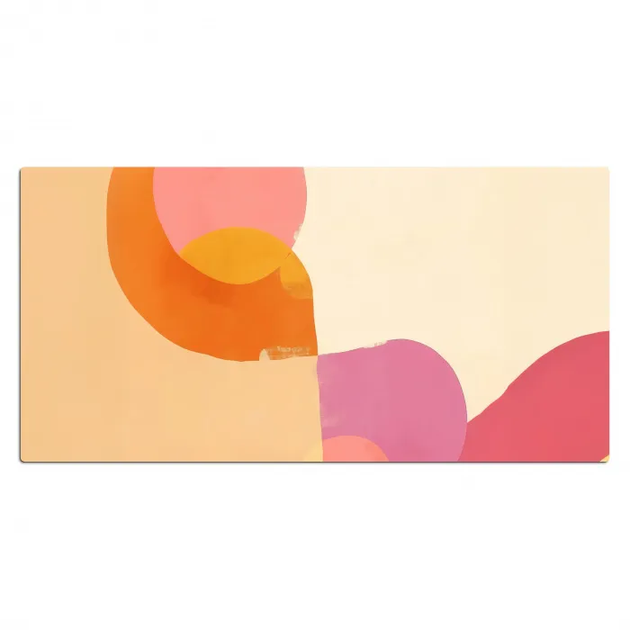Vormen - Abstract - Kleurrijk Muismat XXL klein -3d_leeg