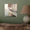Zeilboot - Zee - Beige - Zon plexiglas 5mm klein -sfeer3