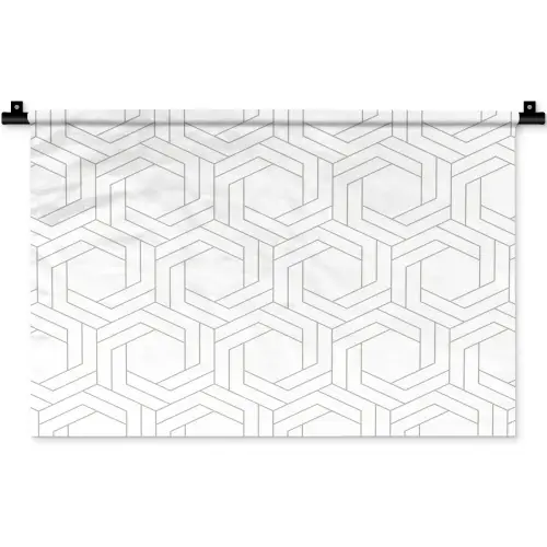 Design - Geometrie - Patronen - Abstract Wandkleed katoen klein 269 -zz3d