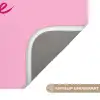 Toedeloe - Roze - Minimalistisch Badmat klein -USP_AntislipNL