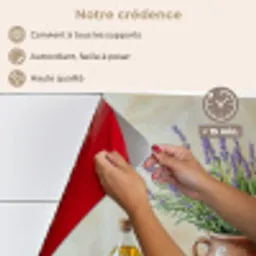 Lavendel - Brood - Stilleven keuken achterwand spatscherm klein -spatscherm_FR