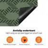 Patroon - Groen - Geometrisch Inductie beschermer vinyl 3mm klein 276 -zzzzzzz-td-onderkant