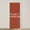 Tequila texted you - Glas - Vierkanten - Oranje deurposter klein -3d_beige