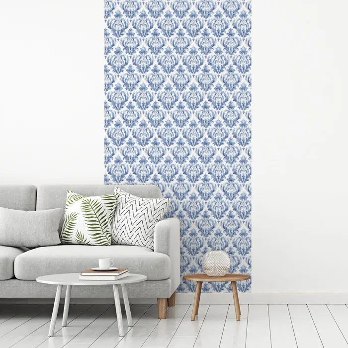 Frans - Citroen - Royaal  - Blauw - Wit fotobehang vinyl groot 64 -woonkamer