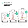 Luchtige eenhoorns NBS - Handbagage koffer - Kinderen Unisex middel zzzzzzVergelijking_3FR