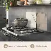 Wabi sabi - Plant - Beige keuken achterwand spatscherm klein -usp_NL