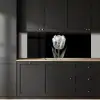 Tulp - Patroon - Blauw keuken achterwand 2 middel -sfeer1