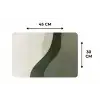 Japandi - Groen - Abstract - Modern Placemat vinyl groot -specs