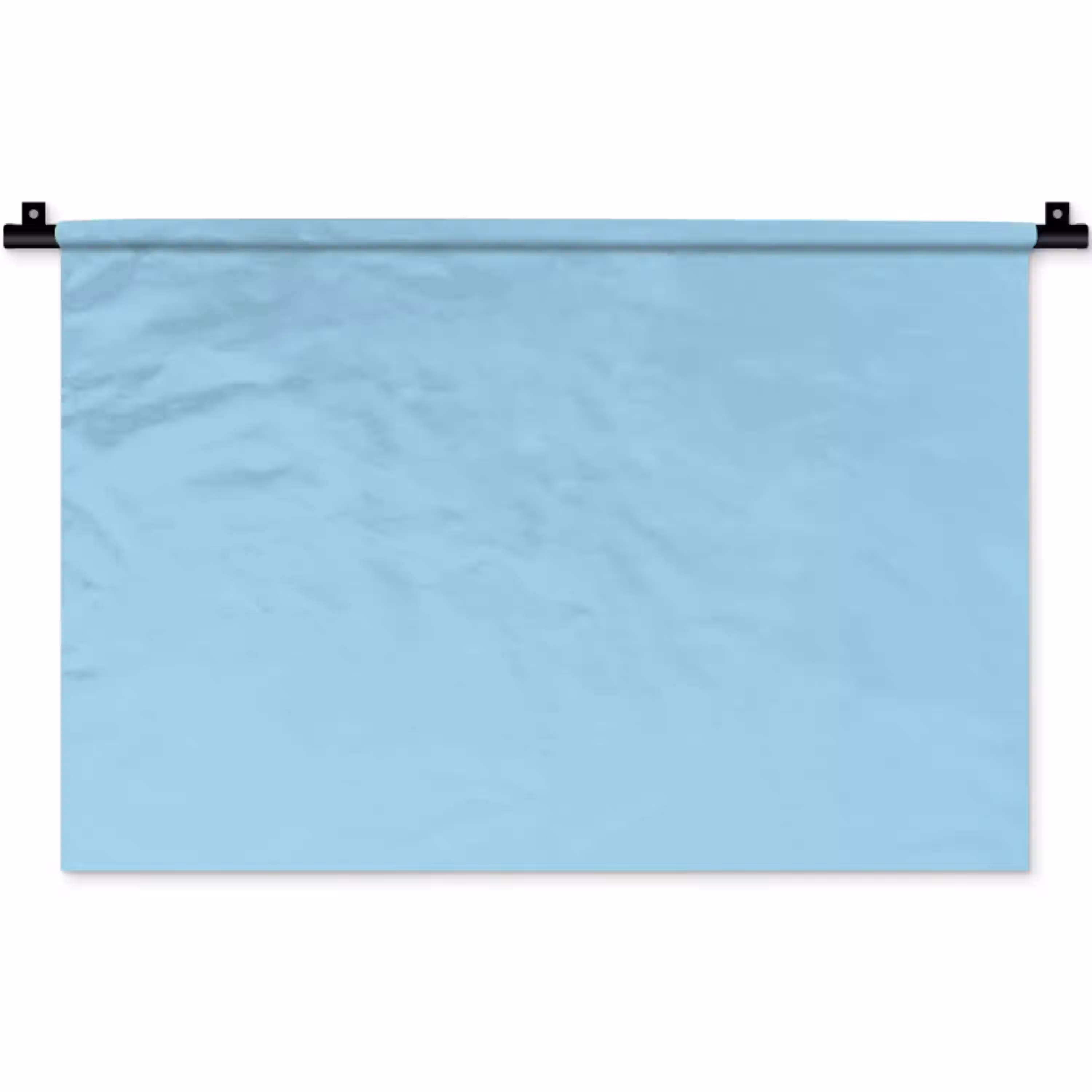 Ice - Blue - Blauw Wandkleed katoen klein 269 -zz3d