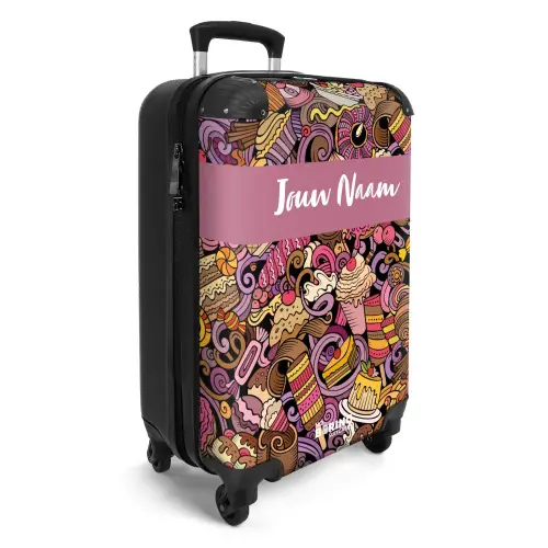 Sweet surprises NBS - Handbagage koffer - Kinderen Unisex middel -productfoto_3d