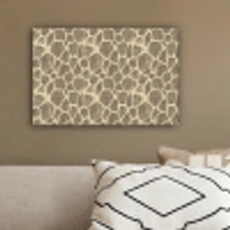 Giraf - Patroon - Beige - Bruin canvas 2cm klein 34 -sfeer3