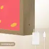 Kat - Aardbei - Cartoon Light Box met batterij (Wandlamp kind) middel -USP_websiteoplaadbaarNL