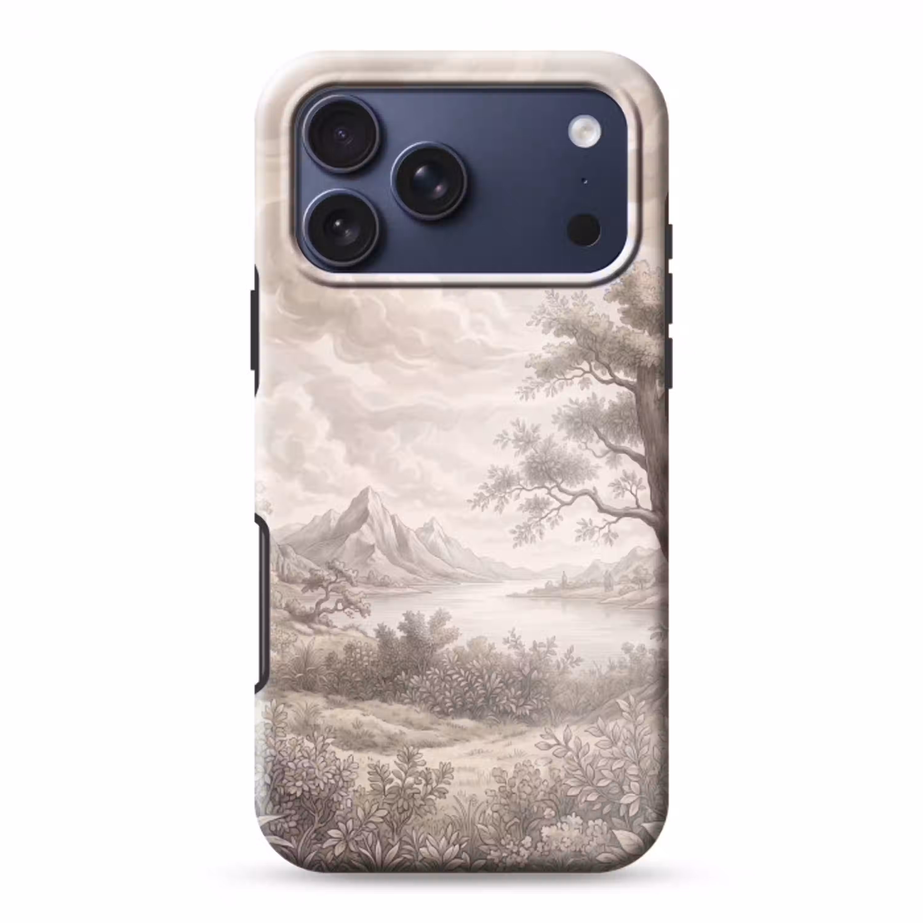 Landschap - Bergen - Meer - Natuur Toughcase MagSafe Apple iPhone 17 Pro Max klein -3d