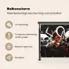 Schedels - Kunst - Donker - Rood Balkonbeschermer Duitsland klein -specs_NL