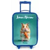 Hamster - Wortel - Dier Kinderkoffer - Blauw klein -zz3dotto