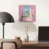 Roze - Buiten - Verf plexiglas 5mm klein -sfeer6
