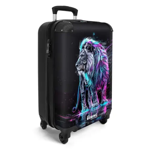 Lightning Leon NBS - Handbagage koffer - Kinderen Unisex middel -productfoto_3d