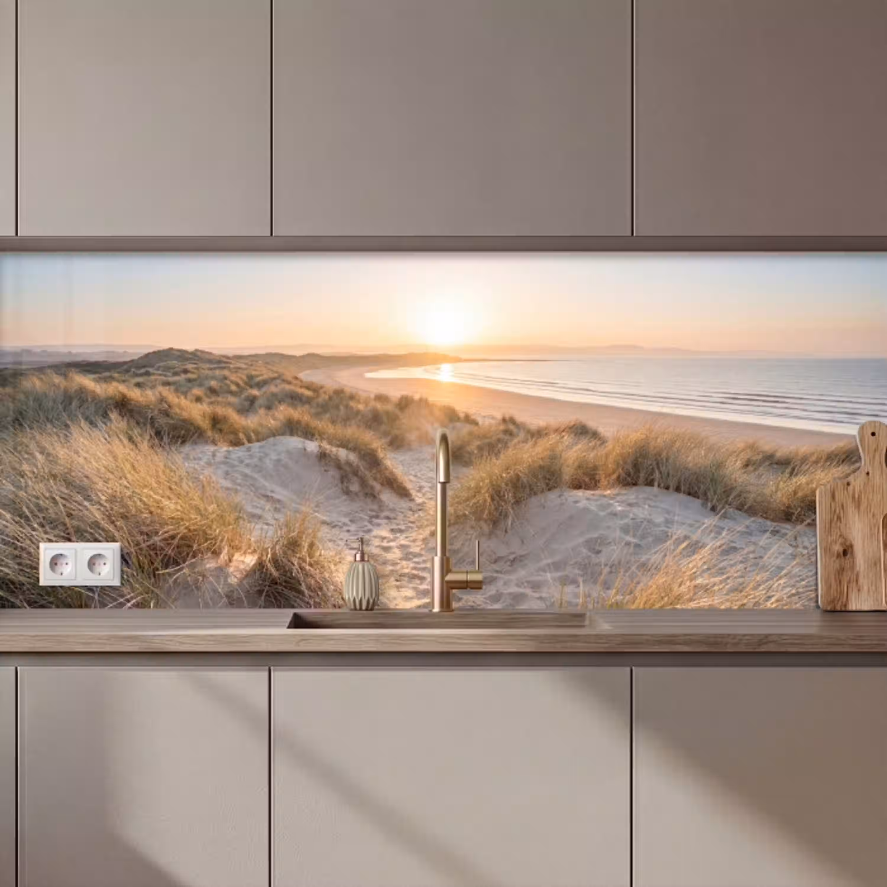 Duinen - Strand - Zee keuken achterwand 2 middel zz_3dshopping